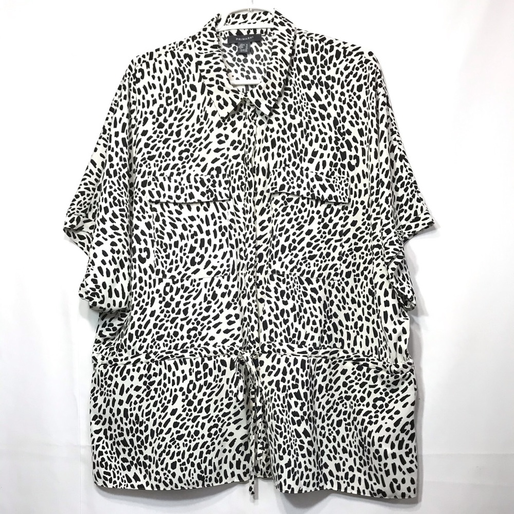Primark animy print top (New) Size 14